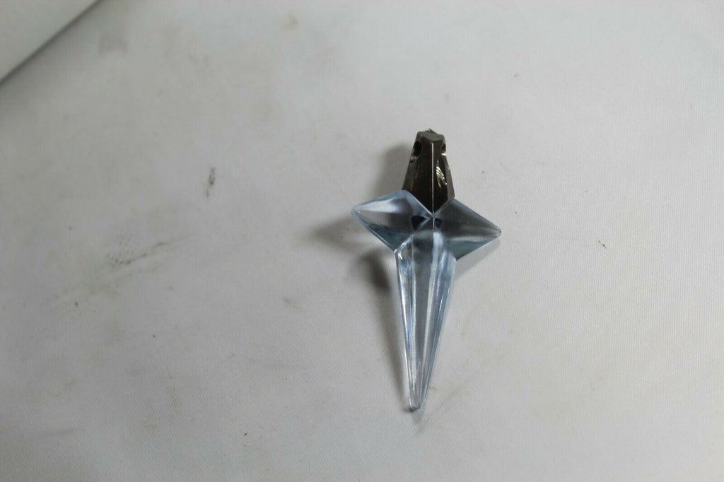 Thierry Mugler Angel Necklace Clear blue pendant with signature STAR