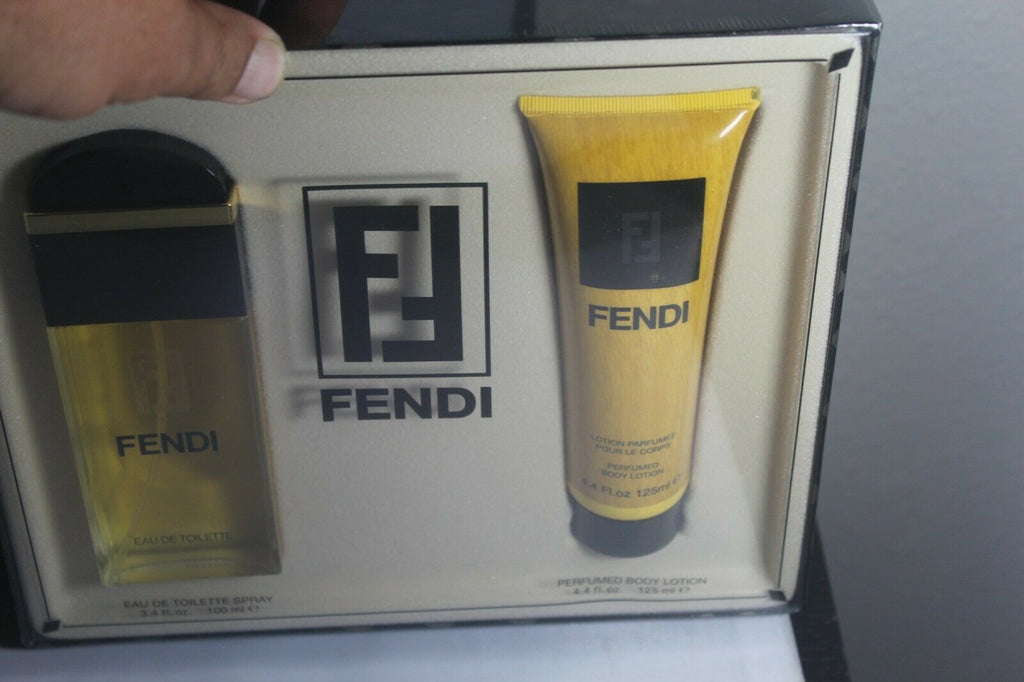 Vintage Fendi By Fendi 3.4 oz EDT Women's Perfume NIB Gift Set 1st formula