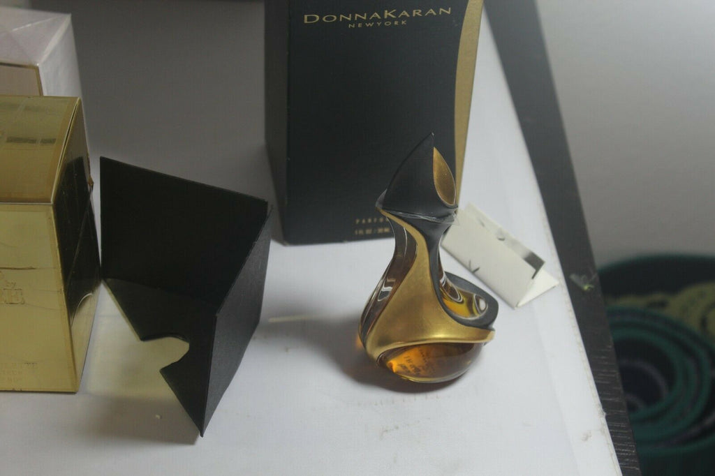 Donna Karan New York Vintage Pure Perfume 1 oz swan bottle 30ml