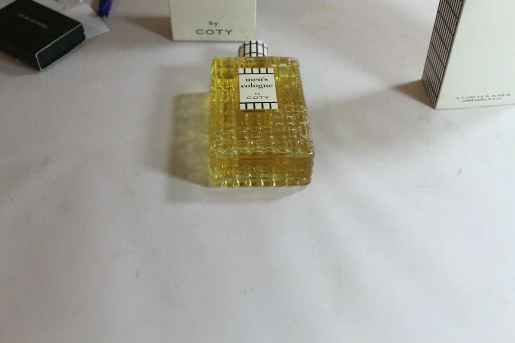 Men's COLOGNE SPRAY & Aftershave Lotion By Coty Rare Vintage 4oz Set