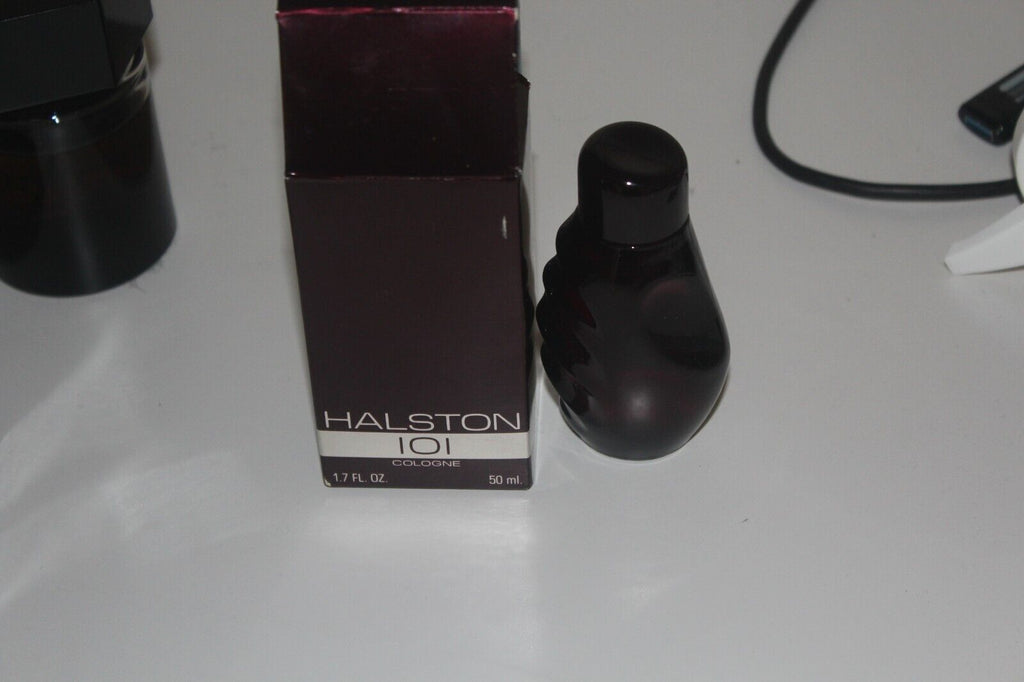 HALSTON 101 cologne splash 50ml 1.7oz. New in Box - Discontinued, pre barcode