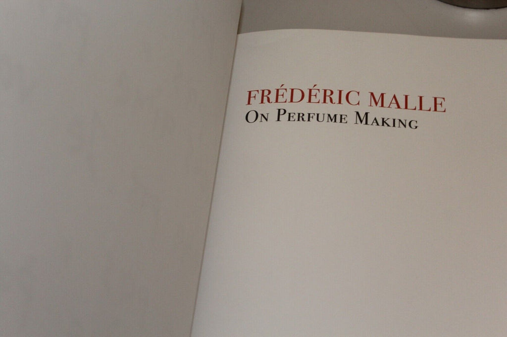 RARE Frederic Malle Book On Perfume Making Konstantin Kakanias Catherine Deneuve