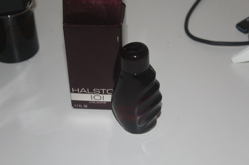 HALSTON 101 cologne splash 50ml 1.7oz. New in Box - Discontinued, pre barcode