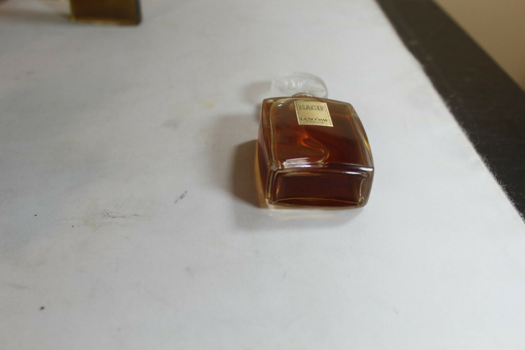 Vtg Magie Lancome 1950's Etched Stopper Perfume Bottle pristine condition 1oz