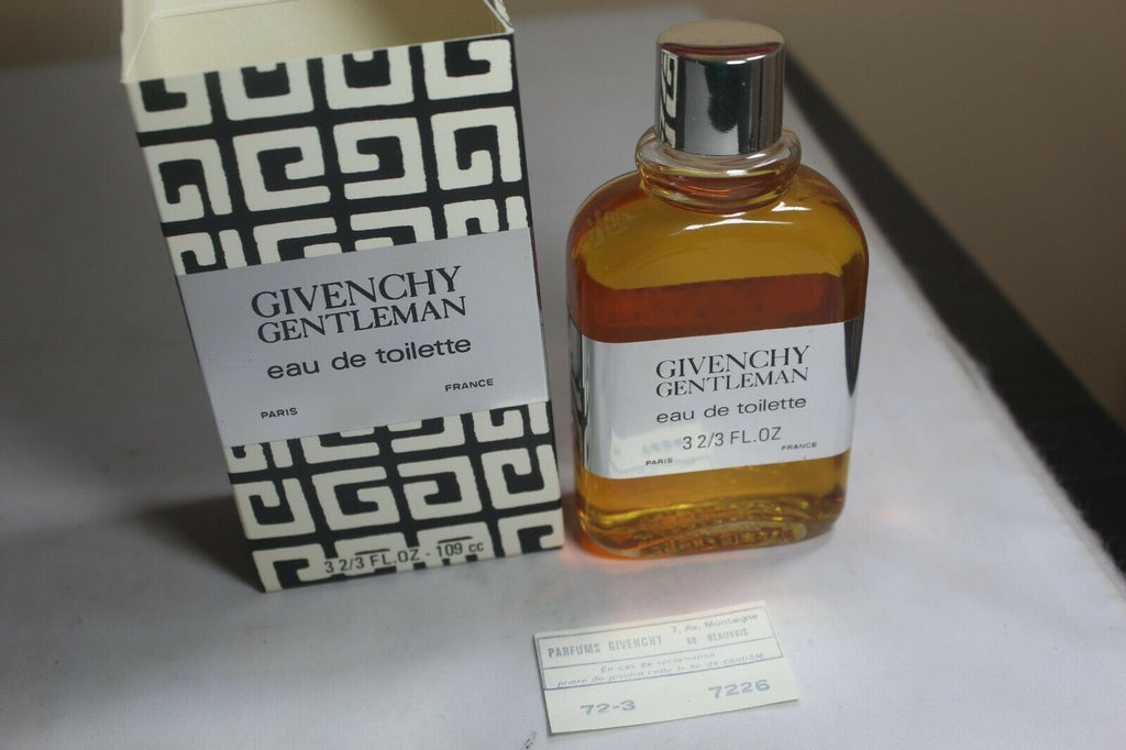 Vintage Givenchy Gentleman EDT 109ml men's perfume 3 2/3oz Pre-batchcode
