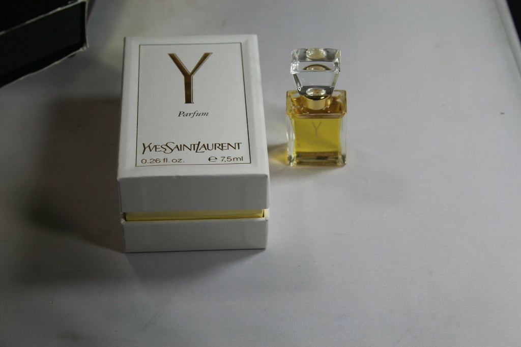 Y by Yves Saint Laurent 0.25oz/7.5ml Pure Parfum Splash for Women vintage RARE