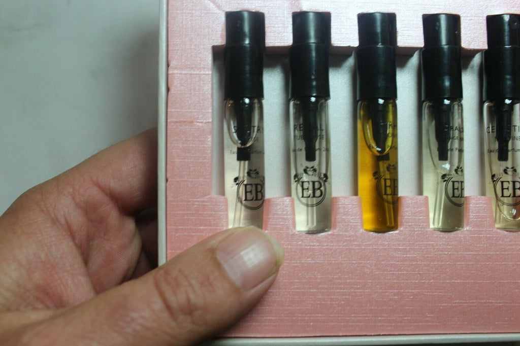 Eric Buterbaugh Eau de Perfume travel/try size Lot of 6 various fragrances 2ml