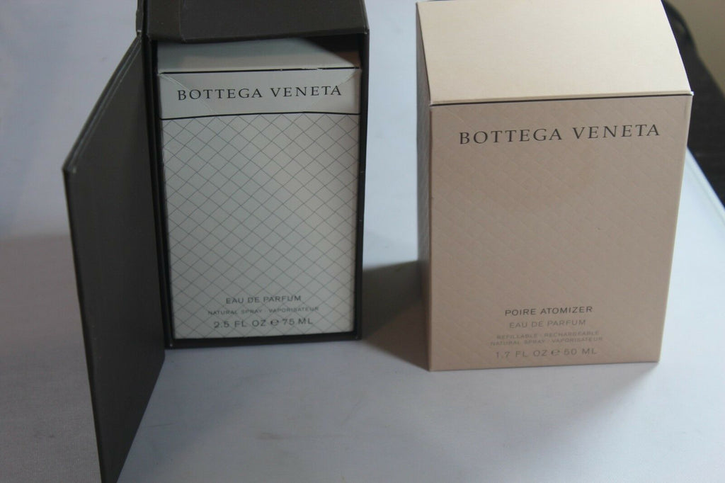 BOTTEGA VENETA - EAU DE PARFUM - SPRAY - 75 ml / 2.5 fl.oz. +EMPTY POIRE ATOMIZE