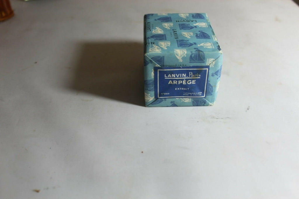 Sealed Vintage 1960s ARPEGE by LANVIN 15 g~1/2 oz~15 ml Pure PARFUM Old Formula