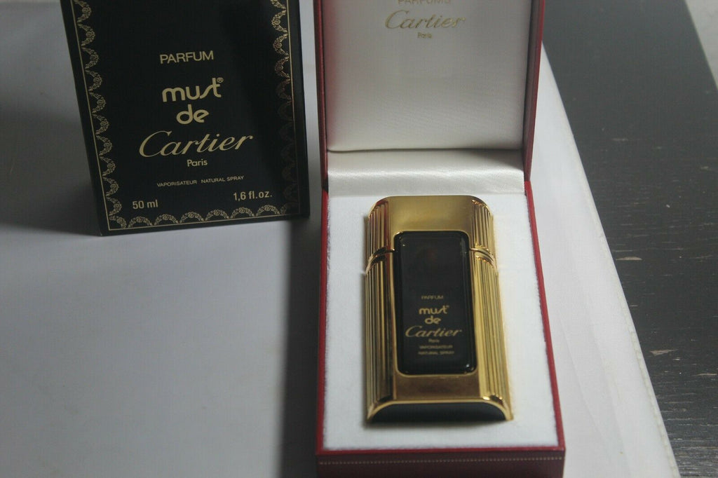 Must de Cartier PARFUM 1.6oz/50ml Spray Rare to Find AUTHENTIC with BOX Full