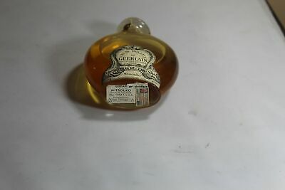 VTG 1930s or 1940s Guerlain MITSOUKO EDT 8.5 OZ NEWSPRINT DOLPHIN Bottle Very R