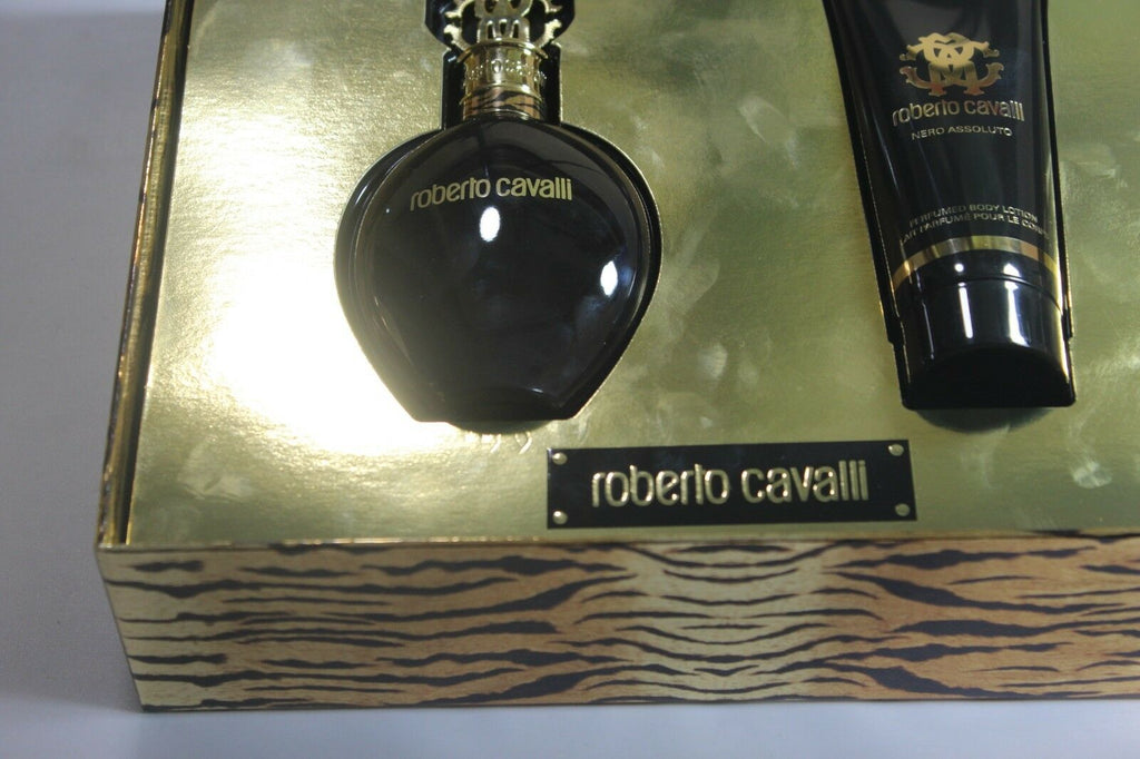 NERO ASSOLUTO * Roberto Cavalli 1.7 oz / 50 ml Eau de Parfum Gift Set