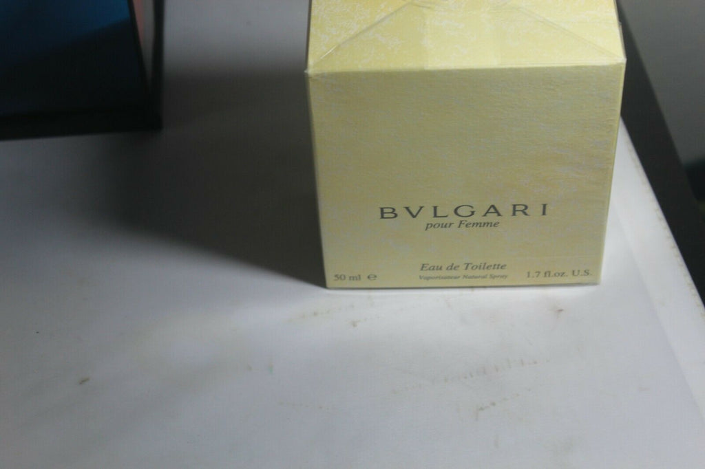 Bvlgari Pour Femme 1.7 OZ/ 50 ML Eau De Toilette Spray For Women Sealed