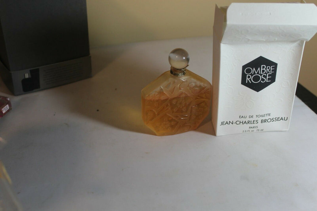OMBRE ROSE Jean C. Brosseau 2.5 oz. EDT RARE vintage Perfume with box