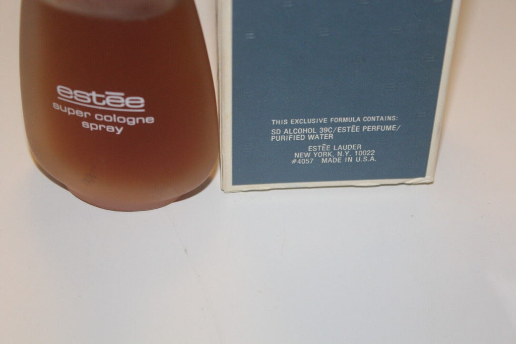 Vintage Estee 1.85 fl oz Super Cologne Estée Lauder first formula pre barcode