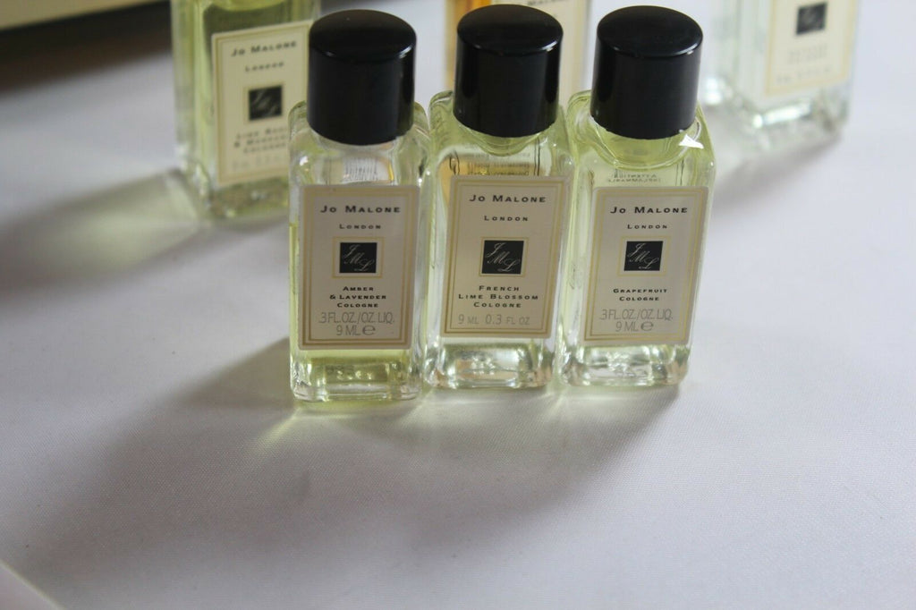 Jo Malone ~ 6 Bottle Set 9ml each with ~ Discontinued Vetyver & Tuberose