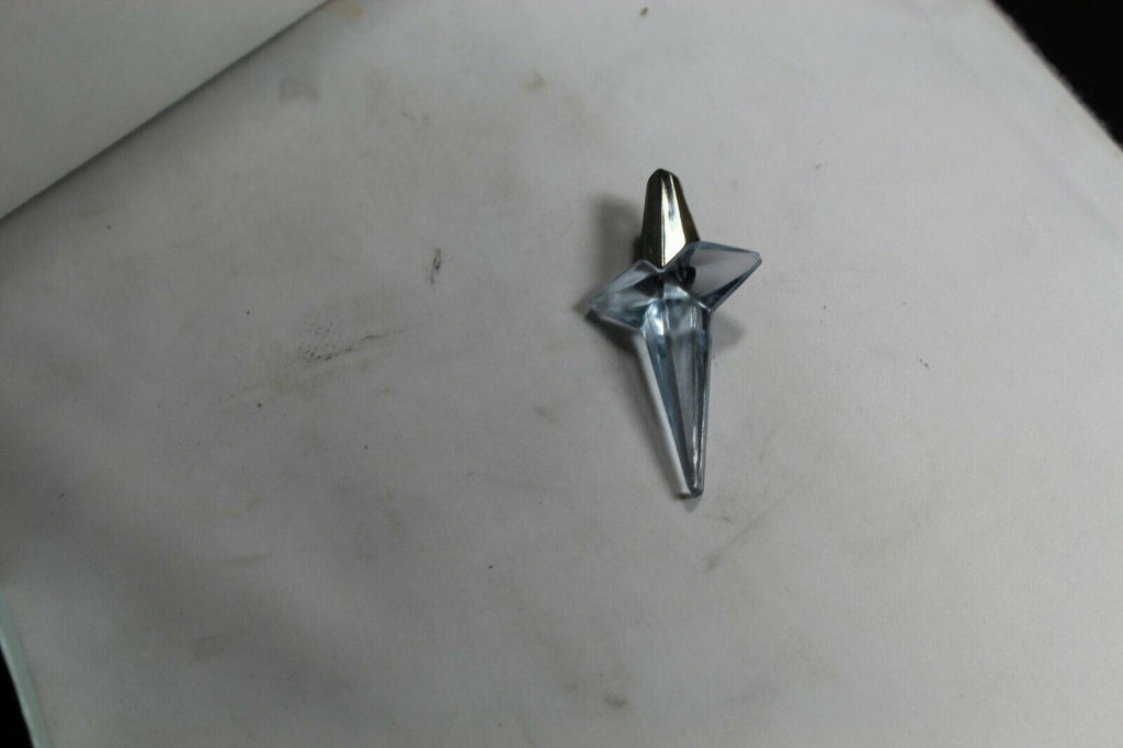 Thierry Mugler Angel Necklace Clear blue pendant with signature STAR
