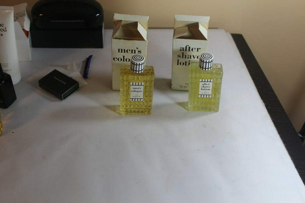 Men's COLOGNE SPRAY & Aftershave Lotion By Coty Rare Vintage 4oz Set