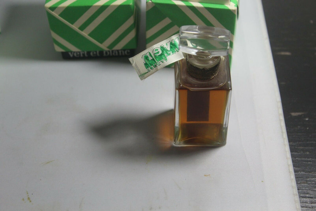 VINTAGE Carven Vert et Blanc Parfum Perfume 1 oz 30ml