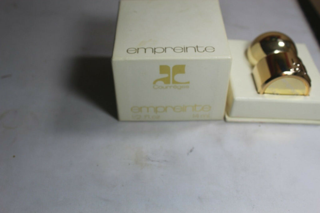 Vintage EMPREINTE COURREGES PARFUMS 1/2 fl oz 14 ml NIB Made in France